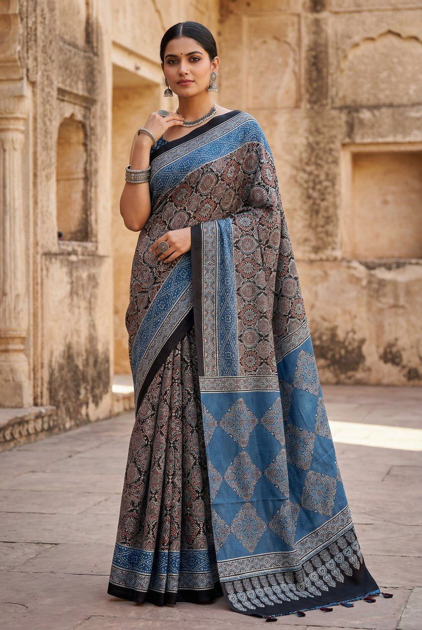 Ajrakh-Saree-2