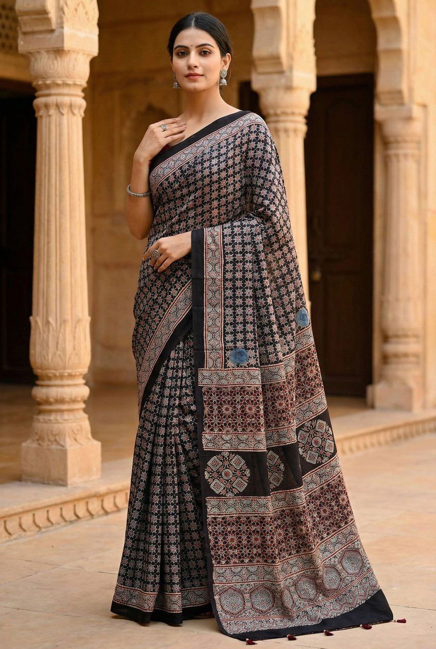 Ajrakh-Saree-4